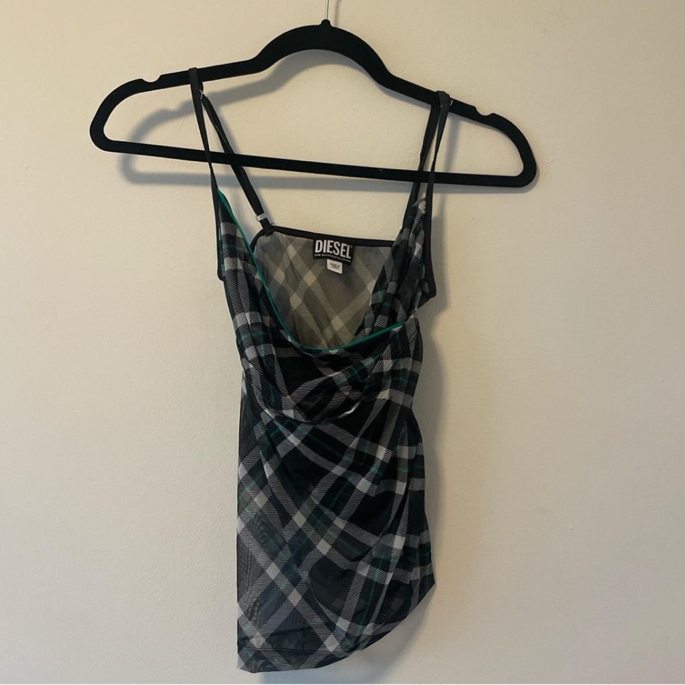 Diesel Women's Checkered Cami Top